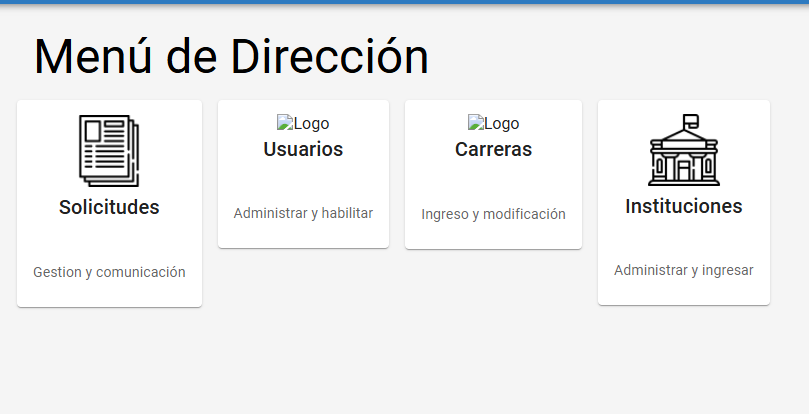 error crear solicitud materia alumno